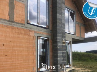 Prawidłowo przygotowane otwory oraz prawidłowy montaż okien Vetrex  FIXOKNA