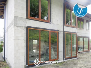 Aluminiowe okna Al-Tech z profili Aliplast Genesis Komfort