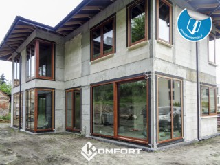 Aluminiowe okna Al-Tech z profili Aliplast Genesis Komfort