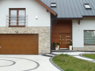 Drzwi zewnętrzne do domu Szymko