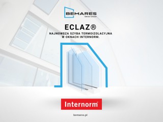 ECLAZ® - najnowsza szyba termoizolacyjna w oknach Internorm. BEMARES