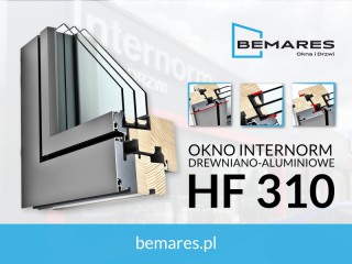 Okna drewniano-aluminiowe Internorm HF 310 BEMARES