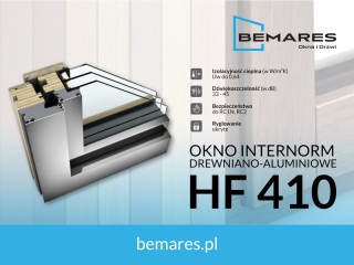 Okna Internorm HF 410 BEMARES