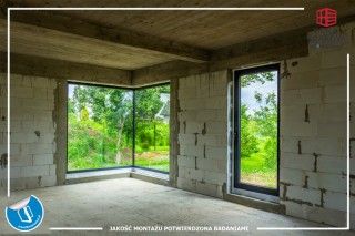 Prawidłowy montaż okien w miejscowości Kopanka koło Skawiny woj.Małopolskie NOVOBUDOWA