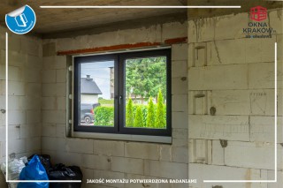 Prawidłowy montaż okien w miejscowości Kopanka koło Skawiny woj.Małopolskie NOVOBUDOWA